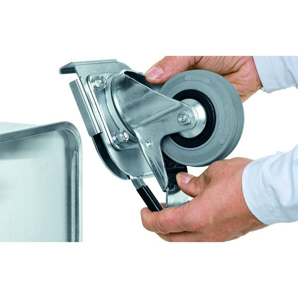 ZARGES Clip-On Bockrollensatz, Belastung: 100 kg, 40741, 4003866407415