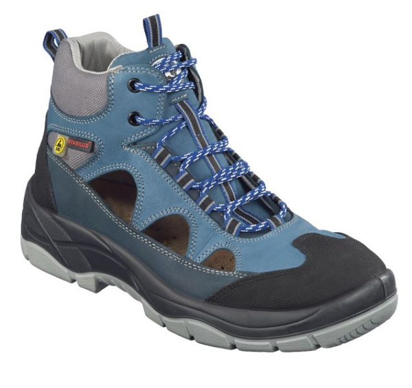 Stabilus ESD-Stiefel 3416A S1, Größe: 43, Farbe: blau, Textil/Metall, 3416A-43