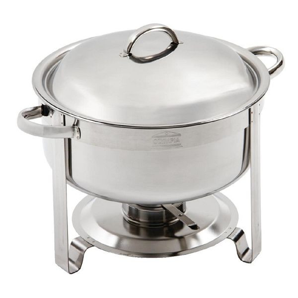 Olympia Vienna Chafing-Dish, Inhalt: 7,5 l, 42 x 34 x 33 cm, Edelstahl, CB063