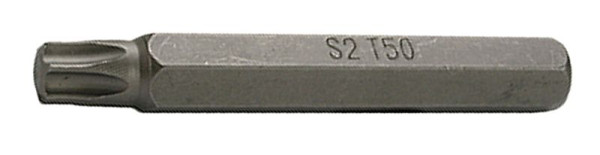 SW-Stahl Schraubendrehbit, 3/8", T-Profil, T50, lang, brüniert, Chrom-Vanadium-Stahl, 05235L