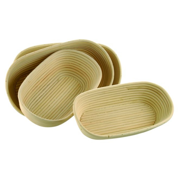 Schneider Brotform / Gärkorb oval, Peddingrohr, 360 x 200 mm, 2000 Gramm, 201330