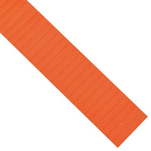 Magnetoplan ferrocard-Etiketten, Farbe: orange, Größe: 40 x 10 mm, VE: 205 Stück, 1284144