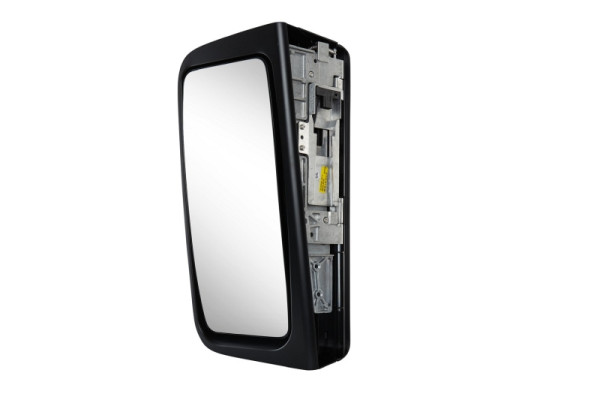 HELLA Außenspiegel, 24V, verstellbar, elektrisch, ECE, Kunststoffgehäuse, schwarz/grau, Breite: 210mm, Höhe: 479mm, links, 8SB 501 401-802