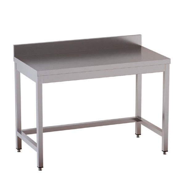 Vaiotec TOPLINE Arbeitstisch / unterfahrbar und Aufkantung, 500 x 600 mm, 12416