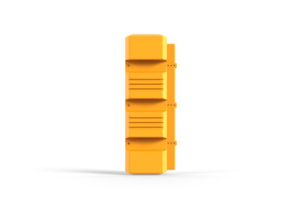 Ampere Säulenschutz Rack-Mammut Supreme, Kunststoff, H 1100 mm, Erweiterungsset Kit 200, 326692