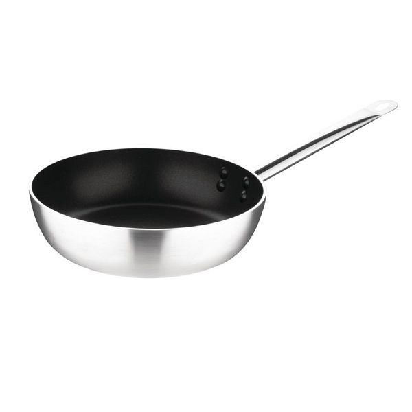Vogue Antihaft Teflon Aluminium Induktions Platin Plus Sauté Pfanne 280mm, FB695