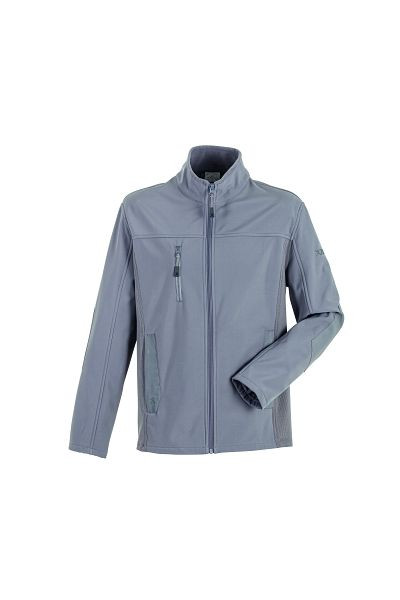 Planam Norit Herren Pure Softshelljacke, zink, Größe 24, 6437024