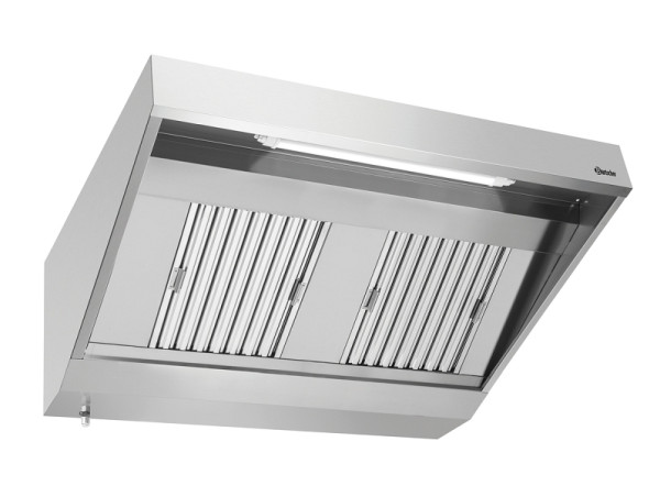Bartscher Wandhaube 900, B1400, Material: CNS 18/10, 265140, 4015613601144