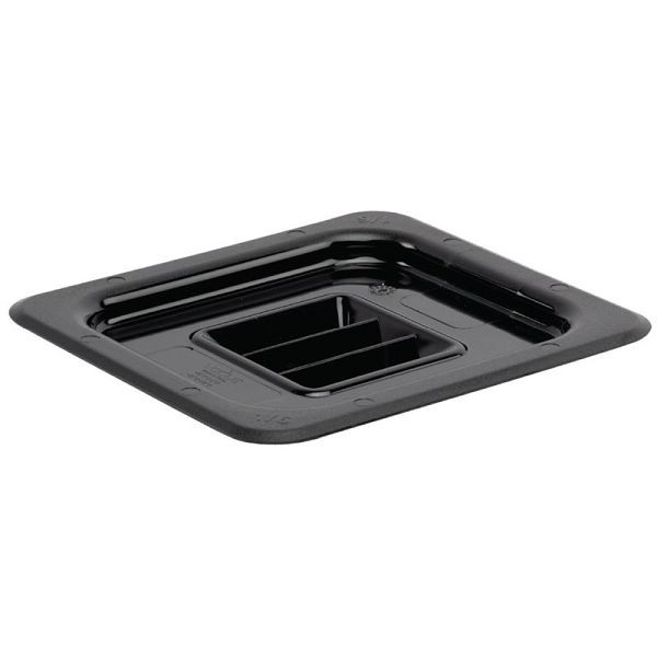 Vogue GN1/6 Deckel schwarz, Polycarbonat, U478, 5050984087530