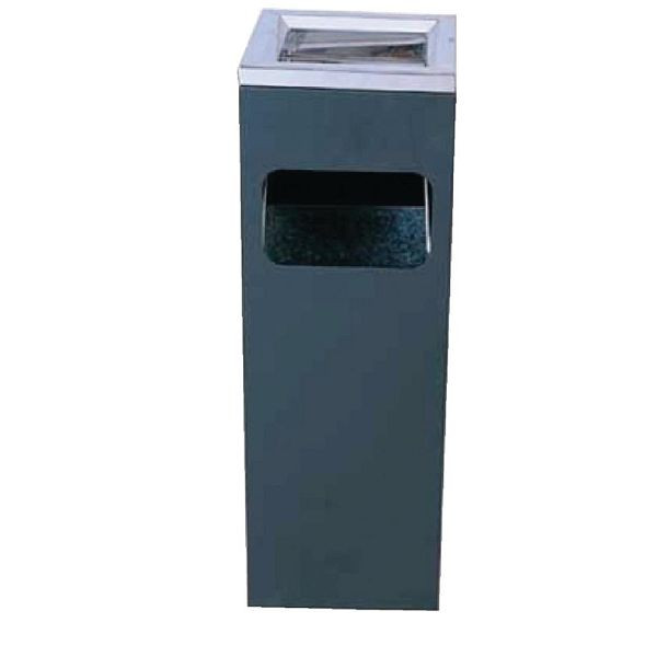 Bolero quadratischer Standaschenbecher 10L, Edelstahl, 60 x 20 x 20 cm, Y812