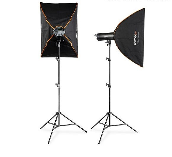 Walimex pro Blitzset Stager 400 HSS Set Double, VE: 2 Stück, 1023386