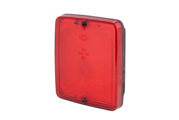 HELLA Schlussleuchte, Halogen, 24/12V, Einbau, Lichtscheibenfarbe: rot, Stecker: Flachstecker, links/rechts, 2SA 003 236-341