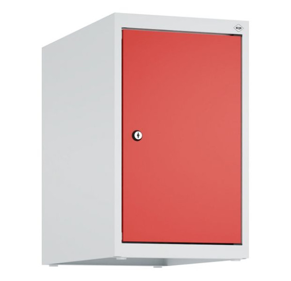 C+P Schrankaufsatz Classic PLUS, Aufsatzschrank, 7035/3020, Zylinderschloss, 500x300x500mm, 1 Abteil, 080090-10 S10017