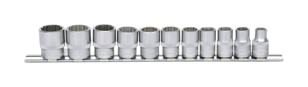 KS Tools 3/8" 12-kant-Stecknuss-Satz, 11-teilig, 911.0609