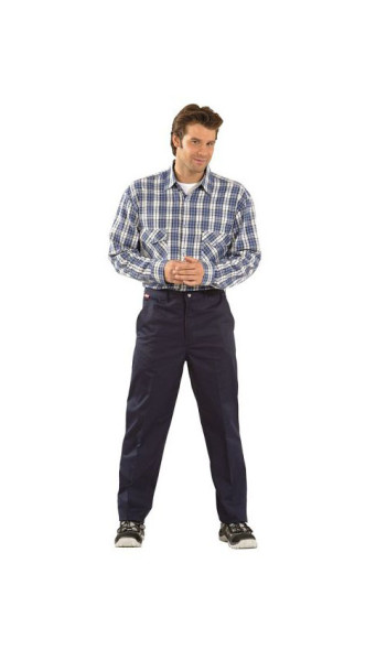 Planam MG 260 Bundhose, hydronblau, Größe 50, 0824050