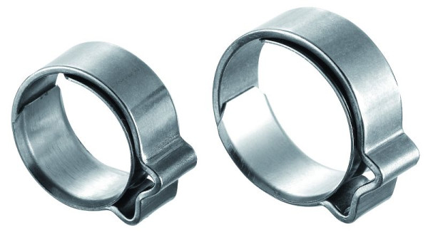 Prevost Ohrklemmen, Standardausführung aus vergütetem Stahl mit Einlagering, Ø min./max.= 7,5 - 8,5 mm, VE: 100 Stück, 0708EG
