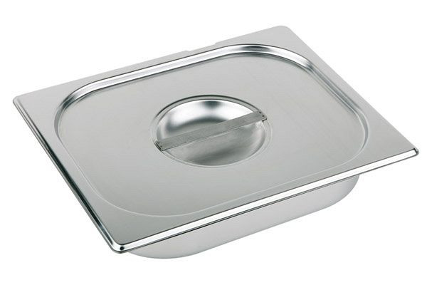 APS GN 1/9 Deckel, 17,6 x 10,8 cm, Edelstahl, ohne Löffelaussparung, 81591