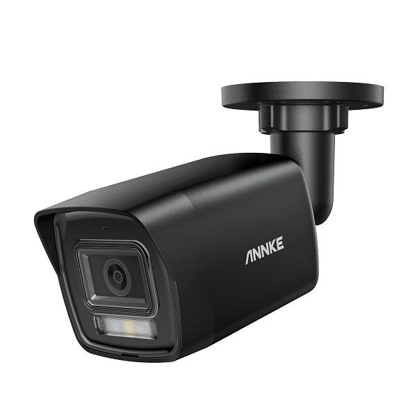 ANNKE I51EG intelligente 3K 5 MP PoE IP Überwachungskamera mit Personen- und Fahrzeugerkennung (schwarz), an51eg