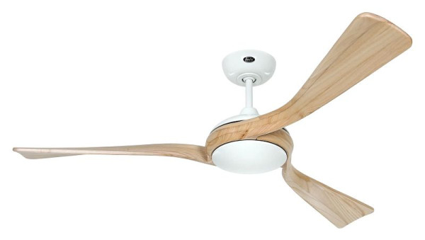 CasaFan Deckenventilator Eco Interior Lack weiß-Massivholz natur, 314232