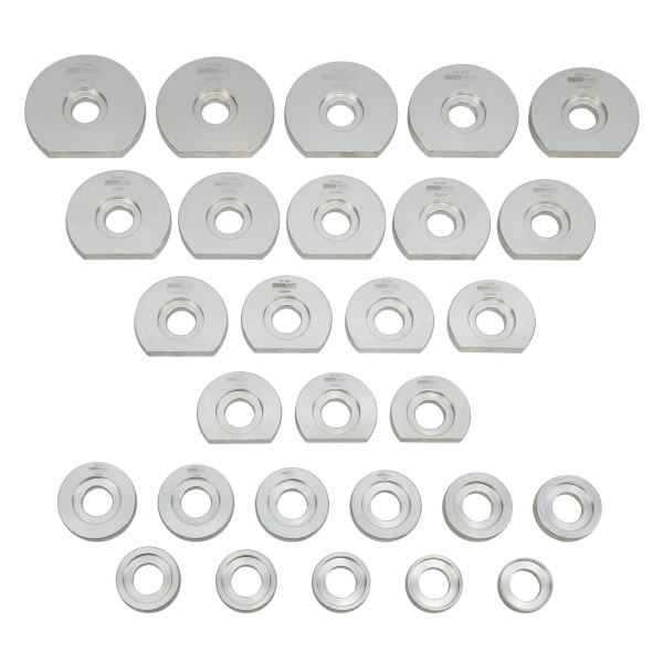Stahlmaxx Druckstücke-Satz für Lager, Buchsen,..., 28-teilig, XXL-122814