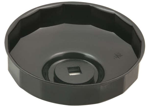 SW-Stahl Ölfilterschlüssel, Stahl, 3/8'' Antrieb, 106 mm, 15 Kanten, 08460-106/15