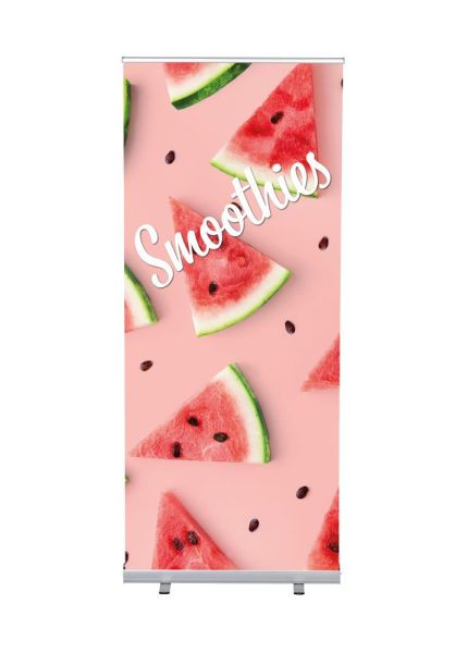 Showdown Displays Roll-Banner Budget 85 Komplettset Smoothies, RBB085LSFI318