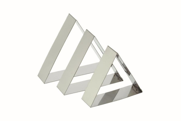 Schneider Tortenring "Dreieck" 160 mm, Edelstahl, 155300