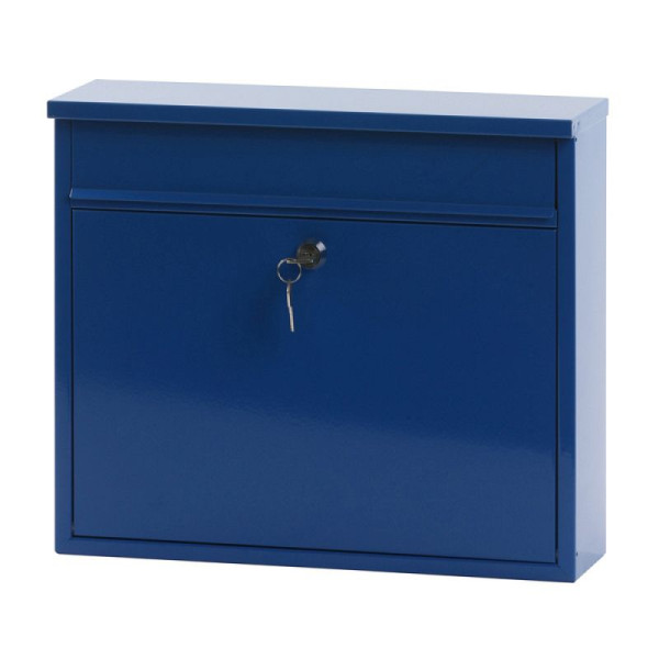 STEIN HGS Wandbriefkasten Granadan, blau, 83703.0004