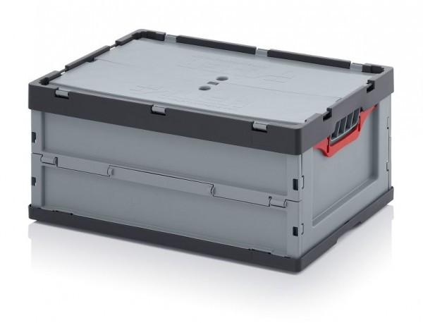 Auer Faltboxen mit Deckel, LxBxH: 60 x 40 x 27 cm, FBD 64/27