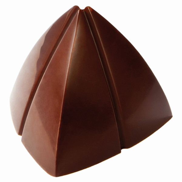 Schneider Schokoladen Form - Pyramide, 275 x 135 x 32 mm / 31 x 31 x 27 mm, 9 gr, 3 x 7 Stück, 421764