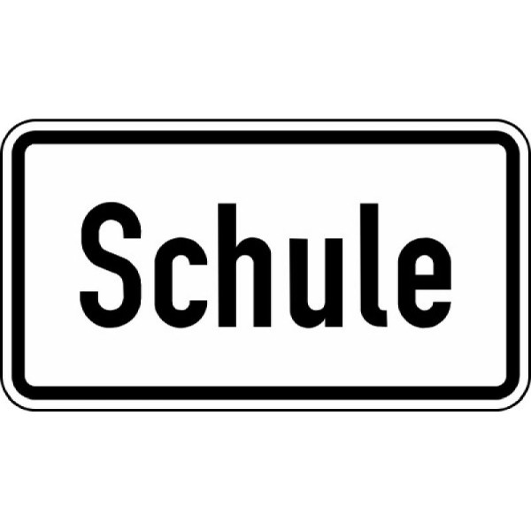 Stein HGS Schule Nr.1012-50, 600 x 330 mm, Flachform 2 mm, RA1, 1012-50-211