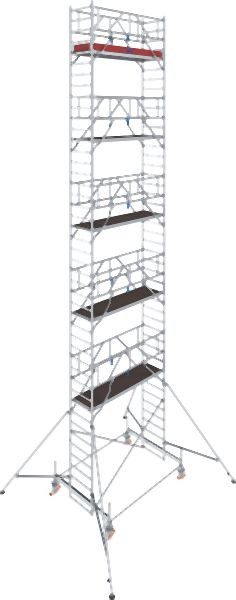 Krause Stabilo Fahrgerüst S100 Feldlänge: 2,50m, Arbeitshöhe: 12,50m, 774095