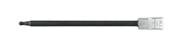 SW-Stahl Schraubendreheinsatz, 1/4", T-Profil, T20, mit Kugelkopf, 05453L
