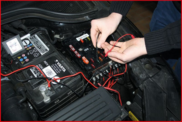 KS Tools 12/24V Diagnose Prüf- und Mess-Kabel-Satz, 13-teilig, 150.1675