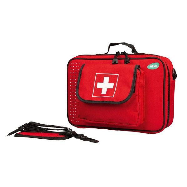 WERO Erste Hilfe Tasche - Groß, leer mit Tragegriff und Schultergurt, 200113
