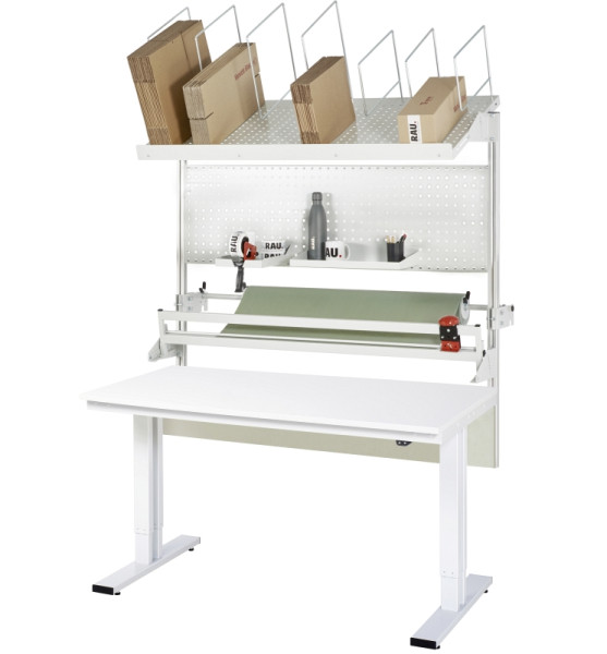 RAU Packtisch Komplettset 05, 08-WT, B2000 x T800, M-Platte, 08-WT-200-080-M-VP05.12