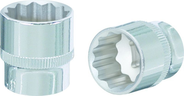 KS Tools 3/8CHROME+ 12-Kant-Stecknuss 1, 918.4817, 4042146786659