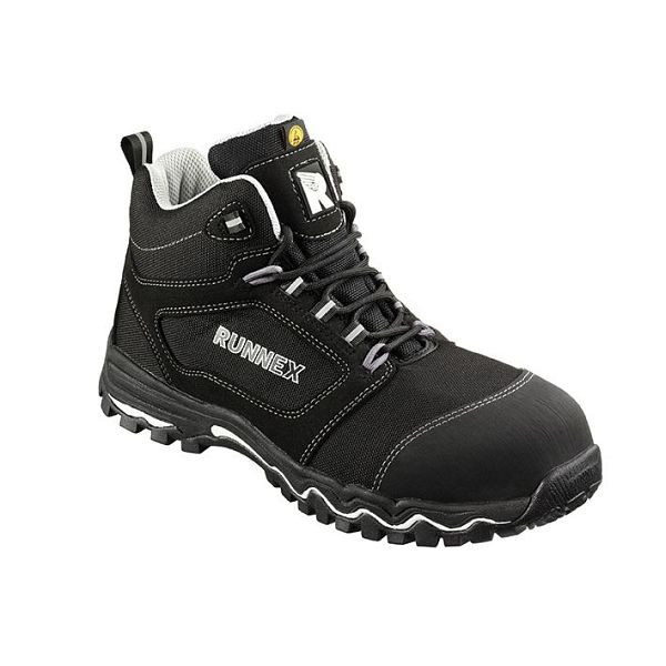 RUNNEX S3-ESD-Sicherheitsschnürstiefel LightStar, Größe: 39, VE: 1 Paar, 5323-39