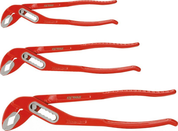 KS Tools Wasserpumpenzangen-Satz, 3-teilig, 7"-12", 115.0000