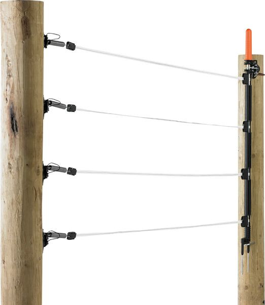 Gallagher Multi-Leiter-Tor 4x12,5mm Breitband / weiß / 6m, 718040