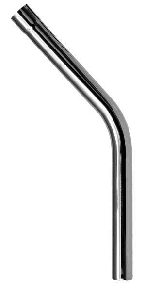 Benkiser Verchromter Spülrohrbogen 45 Grad für Spülrohr 28x700mm (3/4 Zoll), 7122845
