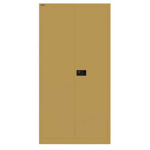 Bisley Flügeltürenschrank UNIVERSAL, 3 Fachböden für 4 Ordnerhöhen, 682 dijon, Belastbarkeit: 80kg je Fachboden, E722A03G682