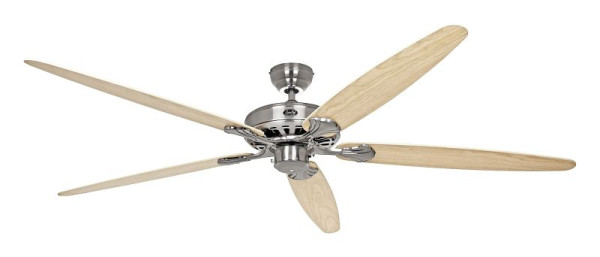 CasaFan Deckenventilator Classic Royal 180 Chrom gebürstet-Ahorn/Buche, 518014