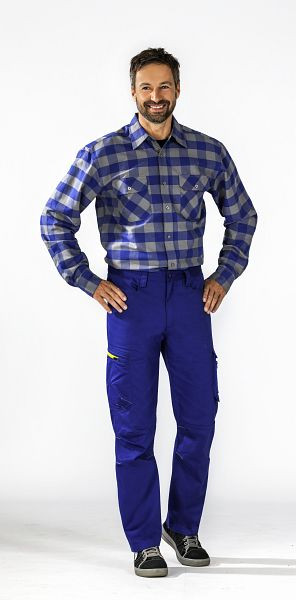 Planam Stretchline Bundhose, kornblumenblau, Größe 42, 6613042