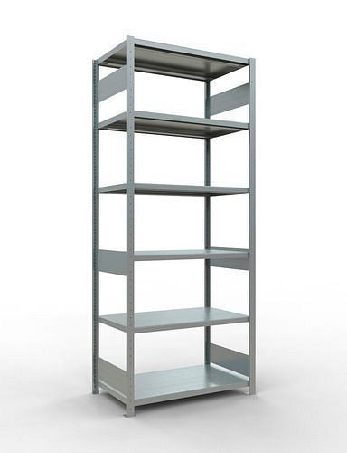 Schulte Fachbodenregal, Grundfeld, 6 Lagerebenen, Fachlast 250 kg, 1060 x 636 x 2500 mm, 278821