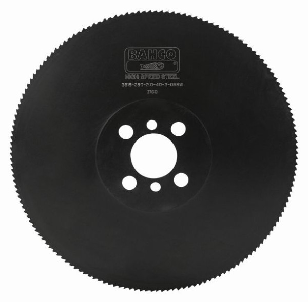 Bahco HSS Kreissägeblatt, Bohrung 32-1, 250 cm, 3 BW, 3815-250-2,0-40-2-03BW