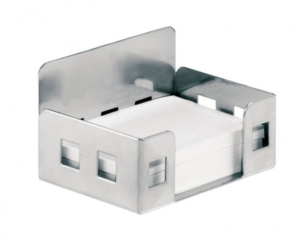 Kappes RasterPlan Memobox für Haftnotizblöcke, alufarben, 4044.00.1201