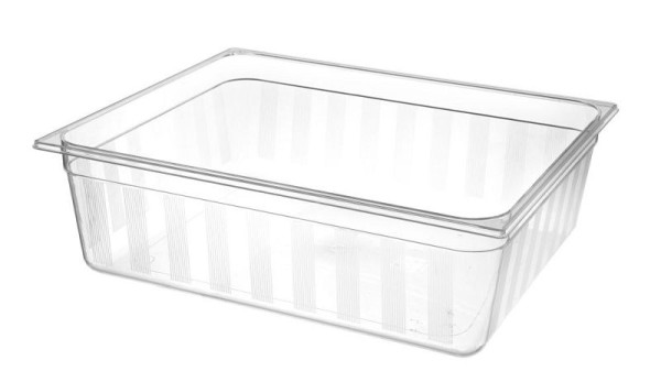 Hendi GN Behälter 2/1, 58 L, BPA frei, LxBxH: 650x530x200 mm, Transparent, 869154