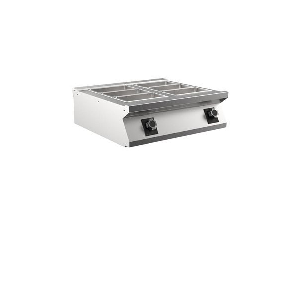 Mareno M1-700 elektrisches Bain-Marie GN 2/1, 80cm, 800(B)x750(T)x250(H)mm, BA78ET, 171.382