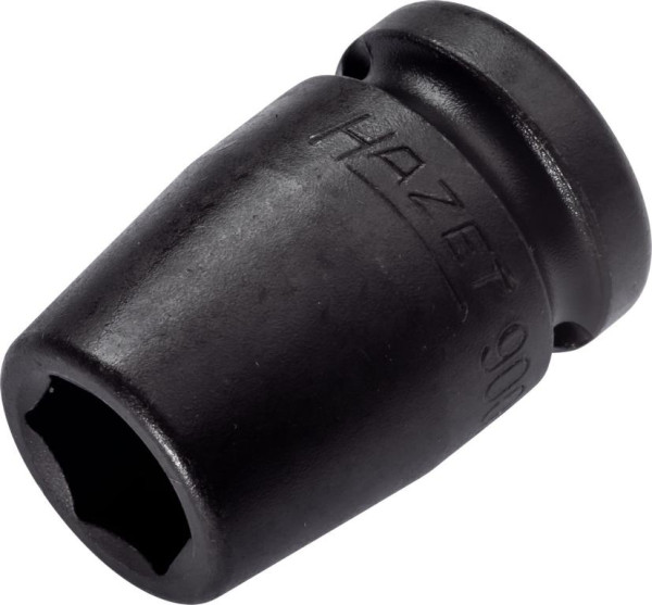Hazet Schlag-, Maschinenschrauber Steckschlüsseleinsatz, Sechskant, Vierkant hohl 12,5 mm, Außen-Sechskant-Tractionsprofil, 13 mm, 900S-13